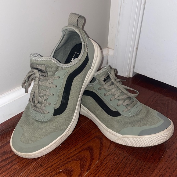 Vans Shoes - VANS Light Olive Green Sneakers